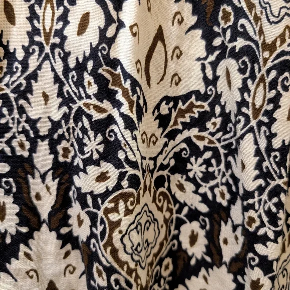 Zara Cotton/Linen Maxi Dress,S - Picture 2 of 9